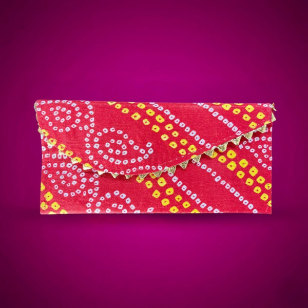 Bandhani Print Envelope (Set of 5)