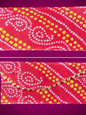 Bandhani Print Envelope (Set of 5)
