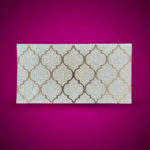 Premium Shagun Golden Geometric Envelope (Set Of 3)