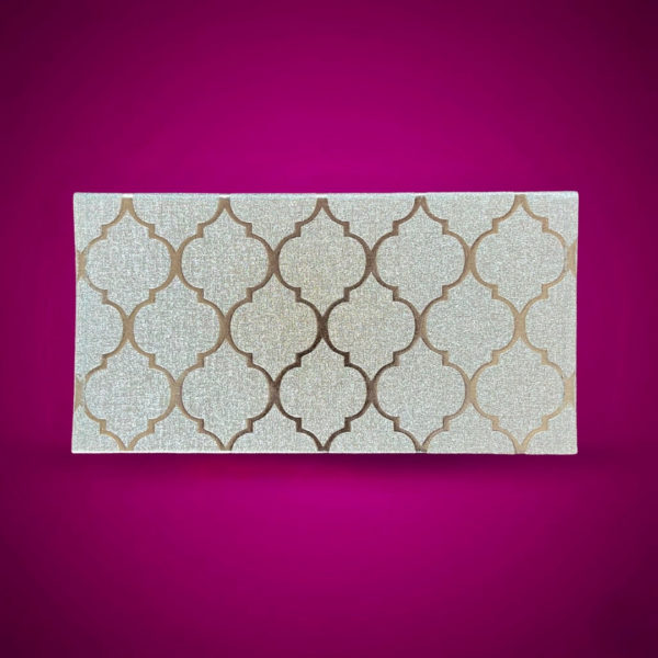Premium Shagun Golden Geometric Envelope (Set Of 3)