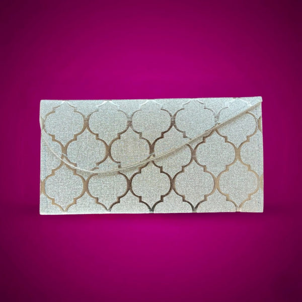 Premium Shagun Golden Geometric Envelope (Set Of 3)