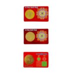 Shree Dhan Laxmi Kuber Yantra & Vyapar Vriddhi Yantra Combo-Set of 3 Cards