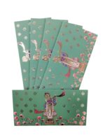 shreenath ji Print Velvet Paper Envelope-Pack of 5