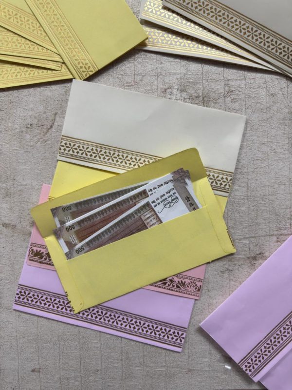 Basic Shagun Envelope for Cash & Gift Cards-Pack of 2