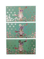 shreenath ji Print Velvet Paper Envelope-Pack of 5