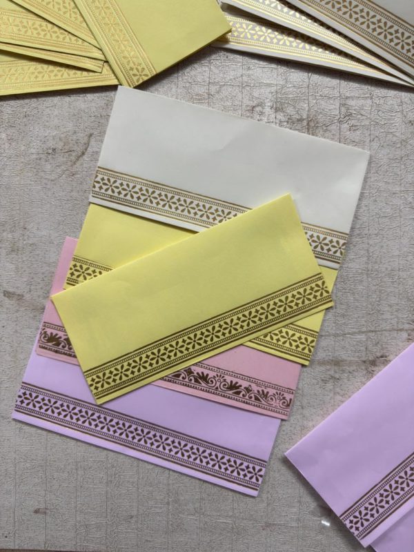 Basic Shagun Envelope for Cash & Gift Cards-Pack of 2
